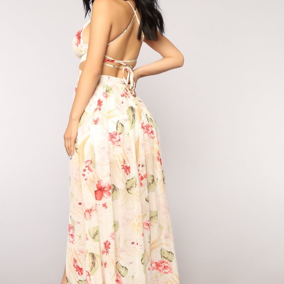 Fashion Nova Lanai cut out maxi dress- medium - Picture 4 of 10